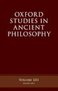 Oxford Studies in Ancient Philosophy, Volume 53