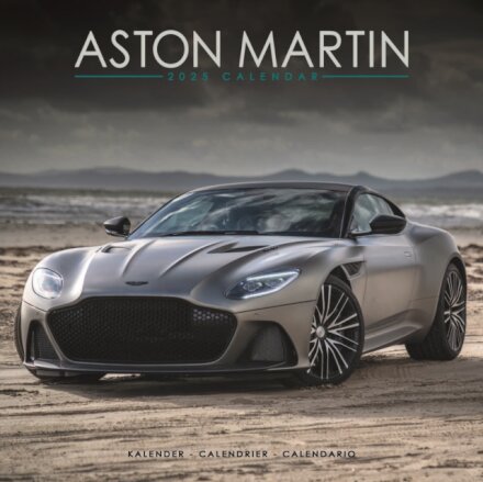 Aston Martin Square Wall Calendar 2025
