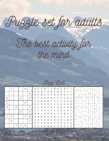 Puzzle set for adults