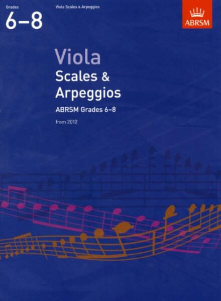Viola Scales & Arpeggios, ABRSM Grades 6-8