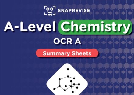 SnapRevise A-Level OCR Chemistry Summary Sheets