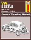 VW Beetle 1200 (54 - 77) Haynes Repair Manual