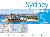 Sydney PopOut Map - pocket-size, pop up map of Sydney city centre