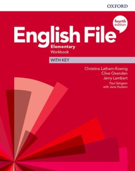 English File, 4th Edition Elementary Workbook with Key