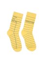 Library Card (Yellow) Socks - Small