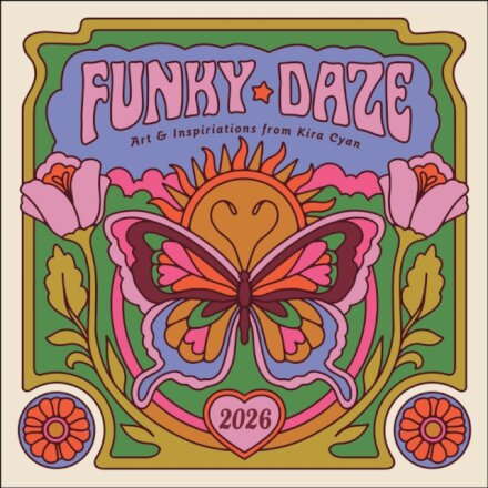 Kira Cyan 2026 Wall Calendar