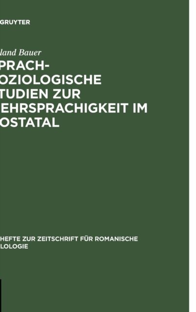 Sprachsoziologische Studien Zur Mehrsprachigkeit Im Aostatal