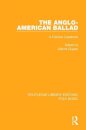 The Anglo-American Ballad