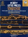 Forty Little Pieces (Book/Online Audio)