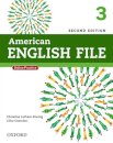 American English File Second Edition: 3 Student's Book with Oxford Online Skills Program