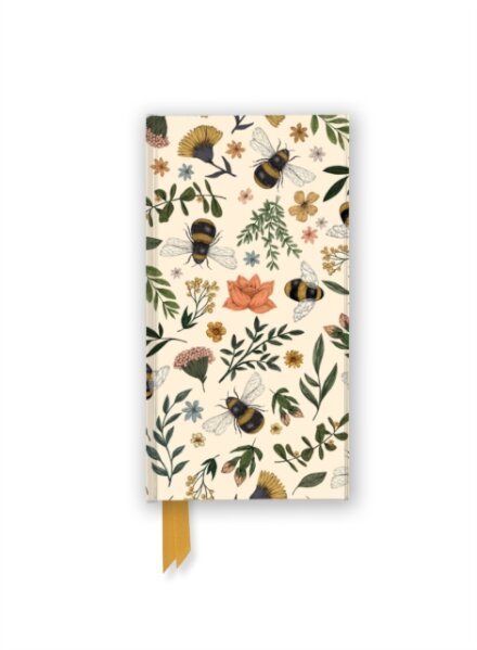 Jade Mosinski: Garden Bees (Foiled Slimline Journal)
