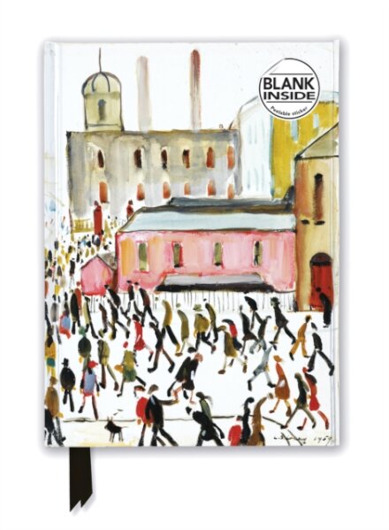 L.S. Lowry: Going to Work (Foiled Blank Journal)