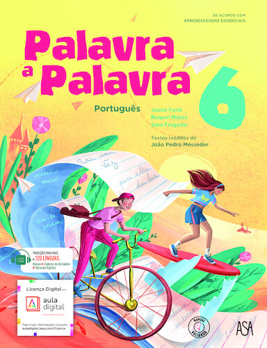 Palavra a Palavra 6.º Manual do Aluno 2025