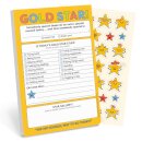 Knock Knock Kids Gold Star! Playtime Pads