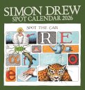 Simon Drew Easel Desk Calendar 2026