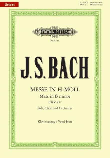 Mass in B Minor (Vocal Score)
