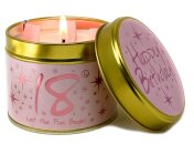 Happy Birthday 18 - Scented Tin Candle