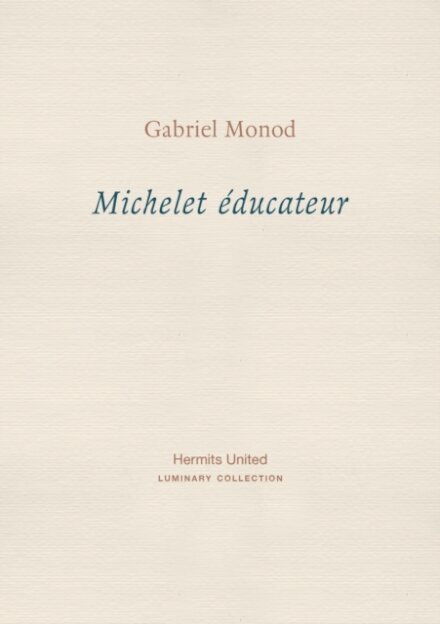 Michelet educateur