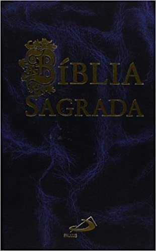 Bíblia Sagrada (Média Encadernada Azul)