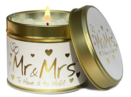 Mr & Mrs - Scented Tin Candle