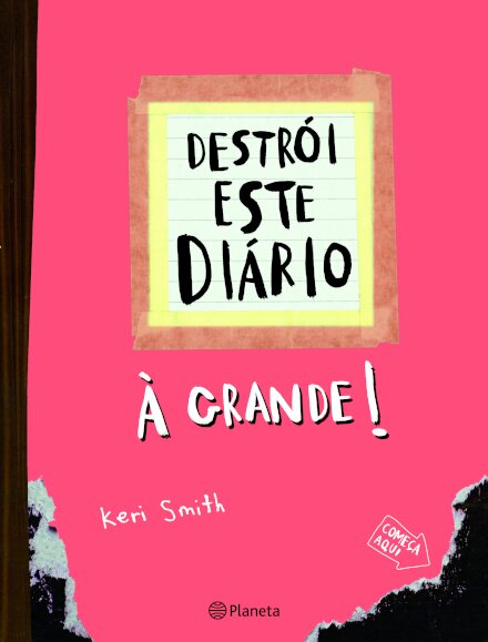 Destrói Este Diário À Grande - Capa Laranja