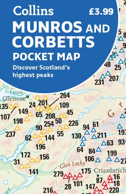 Munros And Corbetts Pocket Map