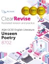ClearRevise AQA GCSE English Literature: Unseen poetry