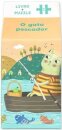 O Gato Pescador - Livro + Puzzle (50 Pcs)