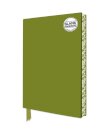 Sage Green Blank Artisan Notebook (Flame Tree Journals)