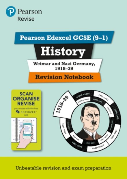 Pearson REVISE Edexcel GCSE History Weimar and Nazi Germany: Revision Notebook