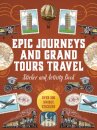 Epic Journeys and Grand Tours Travel Sticker, Color and Activity Book