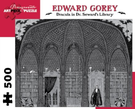 Dracula in Dr. Seward's Library 500-Piece Jigsaw Puzzle