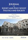 Journal of Soviet and Post-Soviet Politics and Society