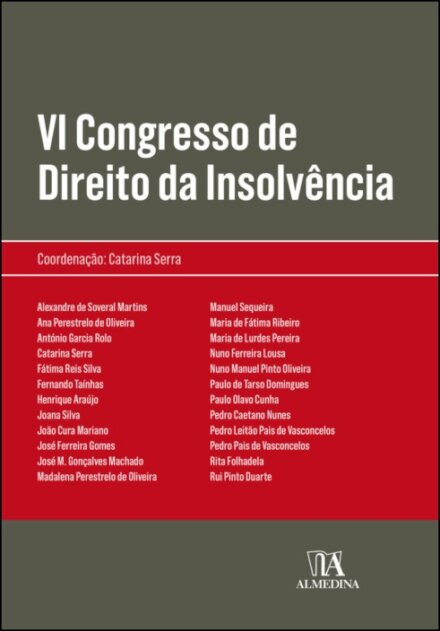 VI Congresso De Direito Da Insolvência