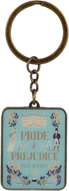 Keyring Metal - Pulteney Press (Pride & Prejudice)