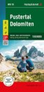 Pustertal - Dolomites Hiking, Cycling and Leisure Map