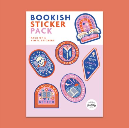 Bookish Era Sticker Pack of 6