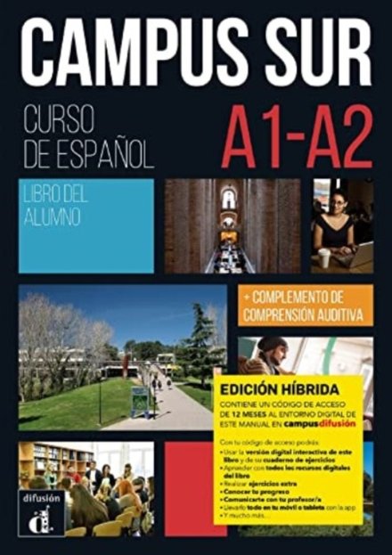 Campus Sur A1 A2 Edicion Hibrida Libro Del Alumno 2025