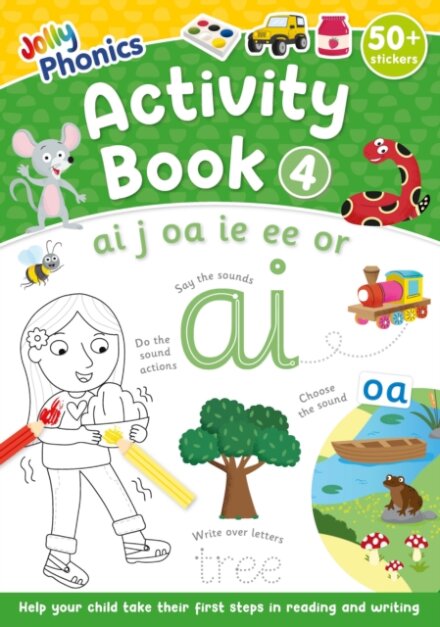 Jolly Phonics Activity Book 4