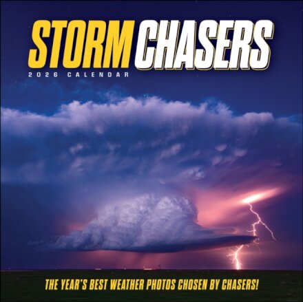 Storm Chasers 2026 Wall Calendar