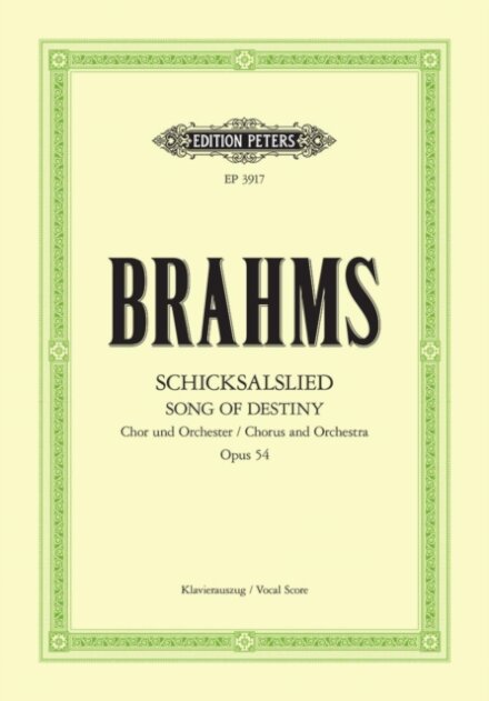 Schicksalslied (Song of Destiny) Op.54