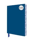 Mid Blue Blank Artisan Notebook (Flame Tree Journals)