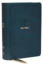NKJV, End-of-Verse Reference Bible, Compact, Leathersoft, Teal, Red Letter, Comfort Print
