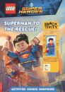 LEGO® DC Super Heroes: Superman to the Rescue Activity Book (with Superman™ minifigure)