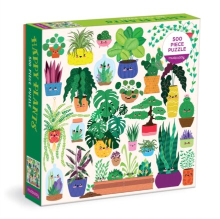 Happy Plants 500 Piece Family Puzzle
