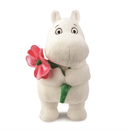 MOOMIN STANDING WITH PINK FLOWER 65IN