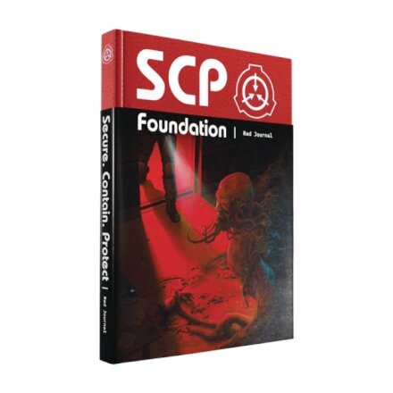SCP Foundation Artbook Red Journal HARDCOVER Edition