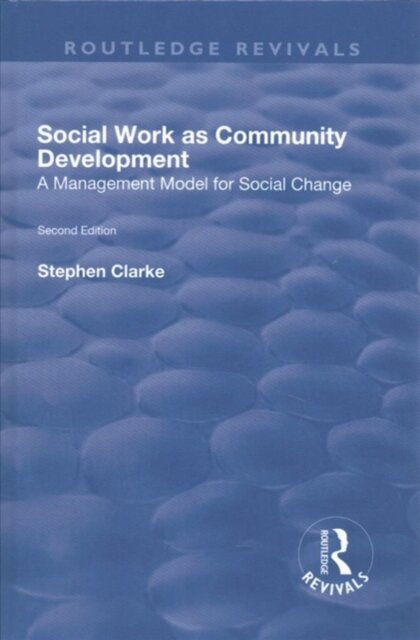 Social Work as Community Development