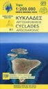 Cyclades - Argosaronic (R1) Map