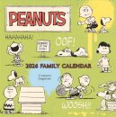 Peanuts Planner Wall Calendar 2026